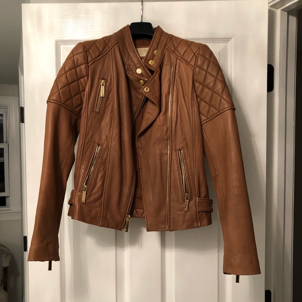 Michael Kors Leather Jacket